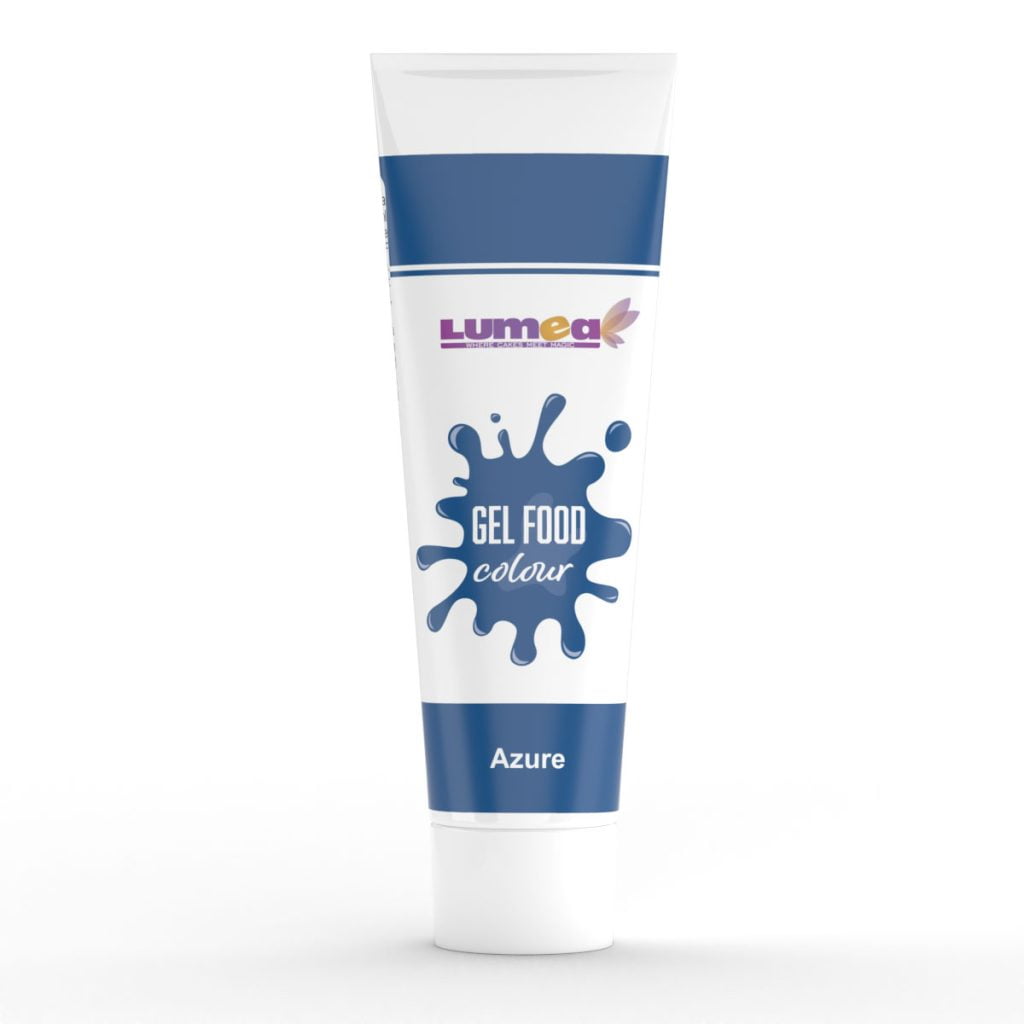 Azure gel food colour, 30g - Lumea