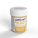 Golden Yellow gel food colour, 30g - Lumea