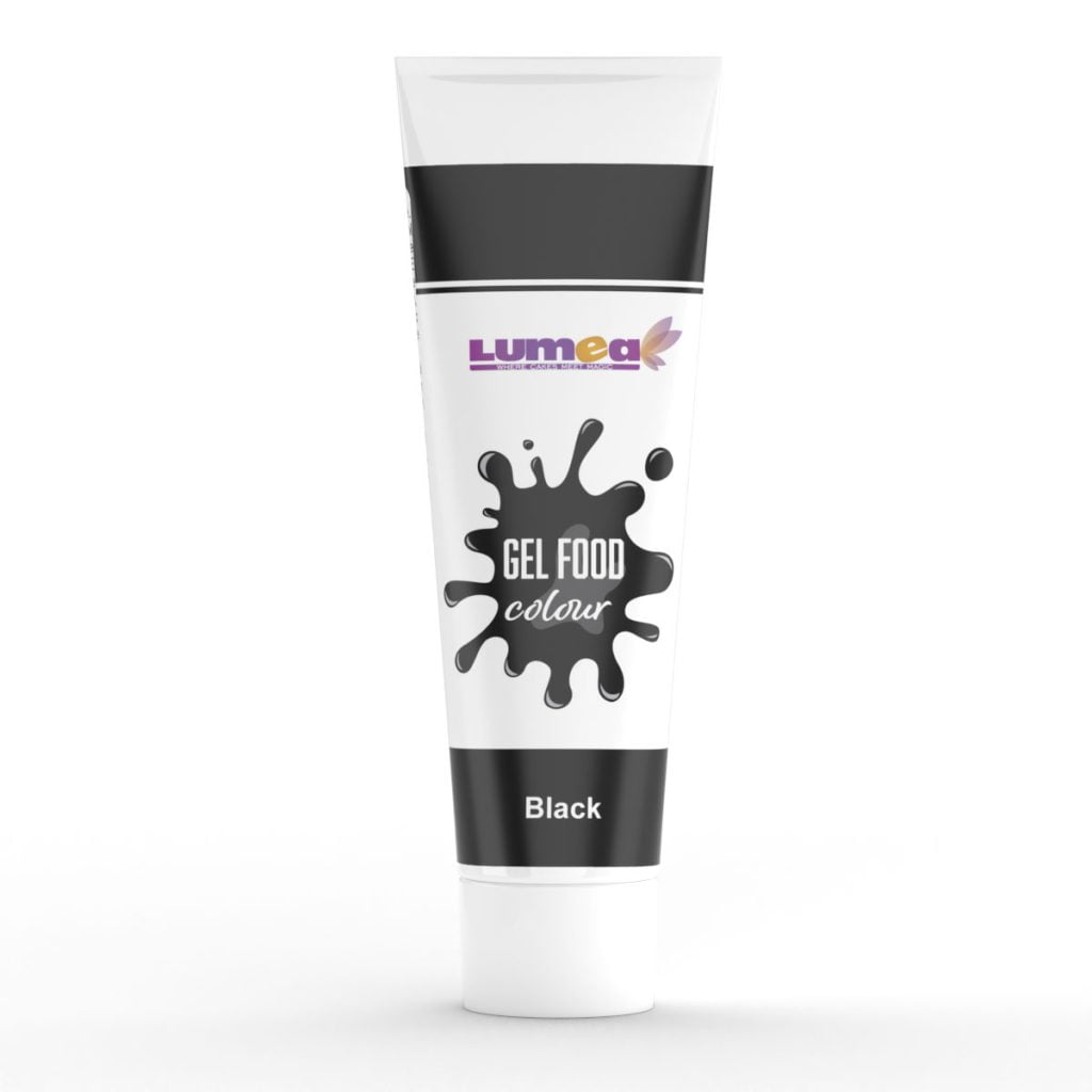 Black gel food colour, 30g - Lumea