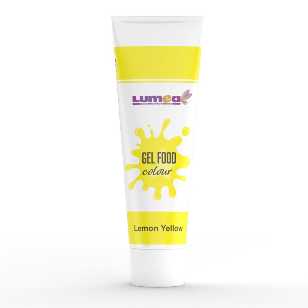 Lemon Yellow gel food colour, 30g - Lumea