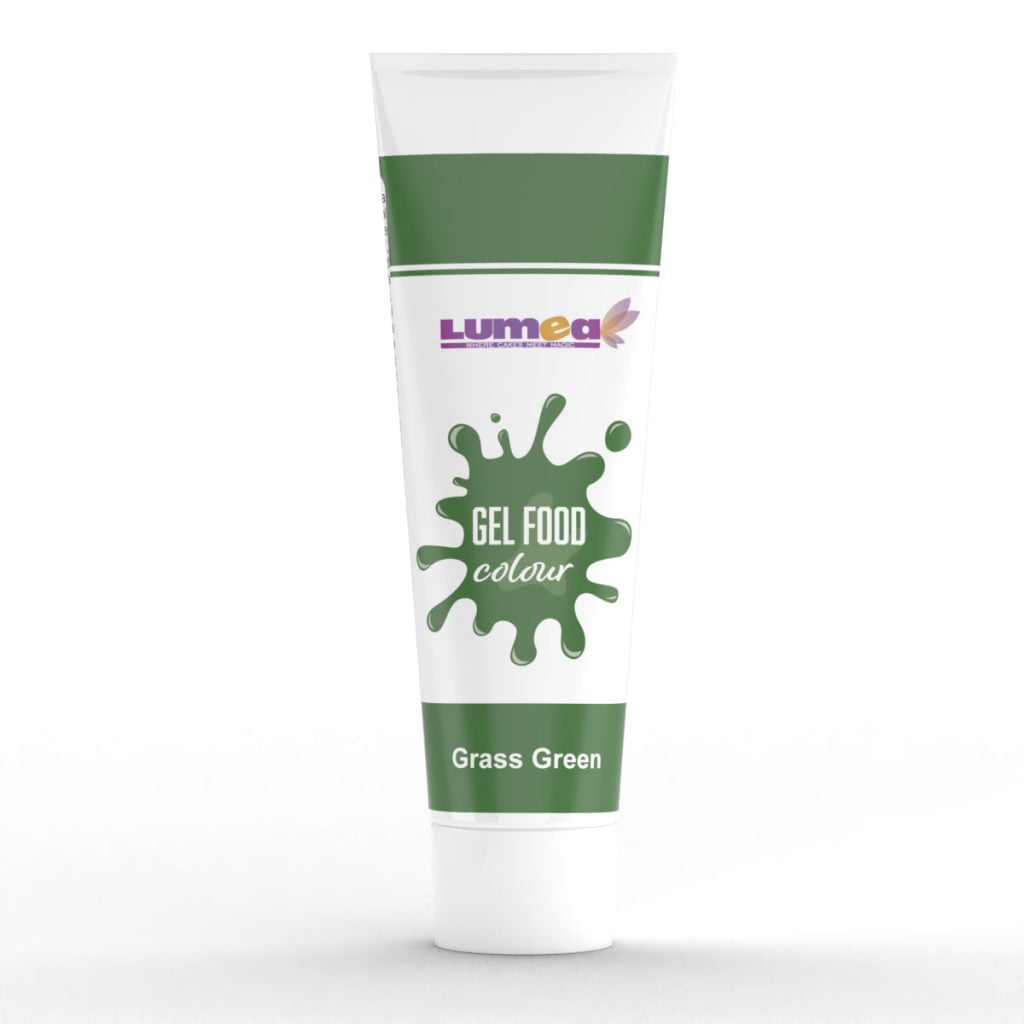 Grass Green gel food colour, 30g - Lumea