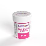 Pink gel food colour, 30g - Lumea
