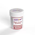 Chestnut Brown gel food colour, 30g - Lumea