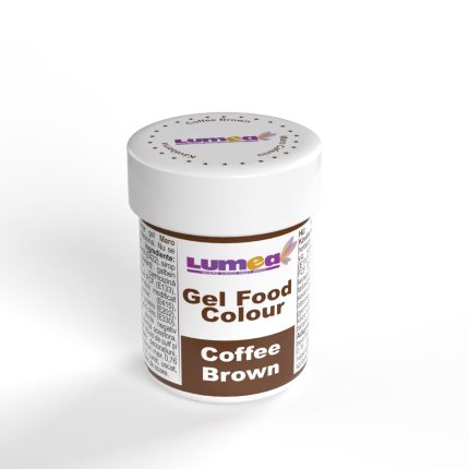Coffee Brown gel food colour, 30g - Lumea