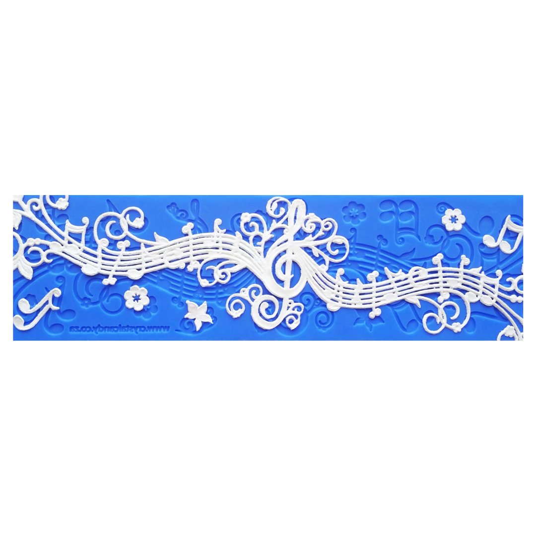 Melody1 Melody Lace Mould - Crystal Candy - Image 1