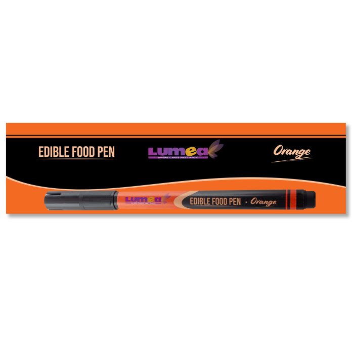 Orange Edible Food Pen - Lumea - Image 3
