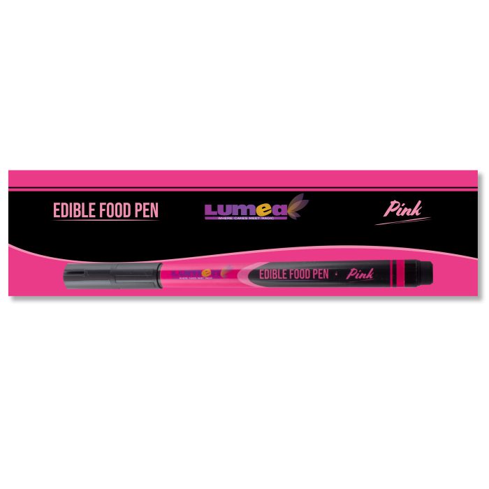 Pink Edible Food Pen - Lumea - Image 3