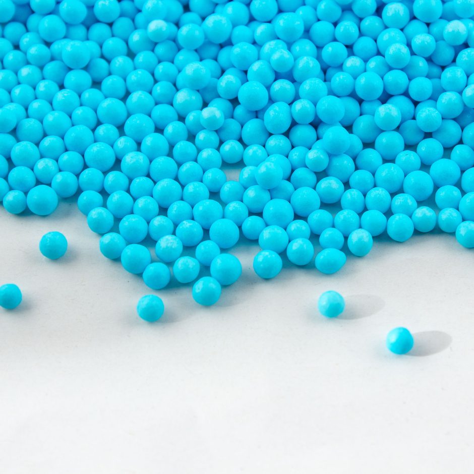 Vaessen Creative Perlas Fusibles De 5mm – 1100 Piezas En Color Azul Aqua Para Manualidades Y Proyectos Infantiles