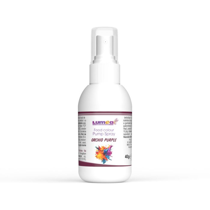 Orchid Purple Water-based food colour in pump spray, 40g - Lumea - Image 2