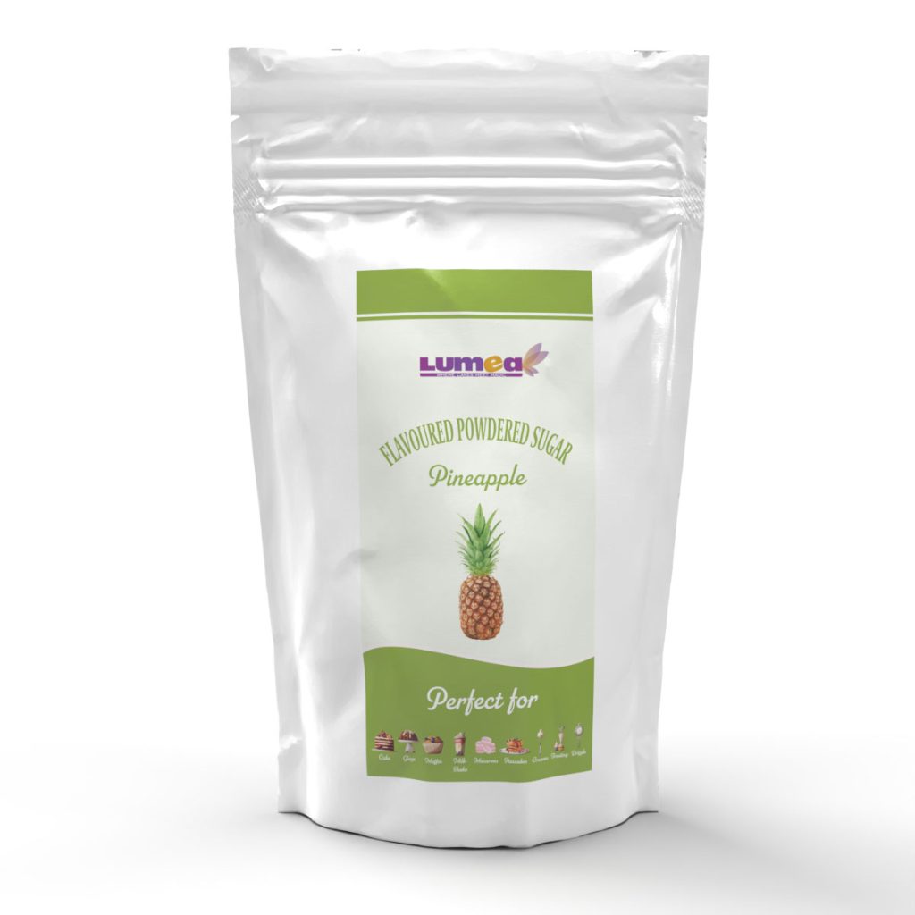 Pineapple Flavoured Powdered Sugar, 500g - Lumea