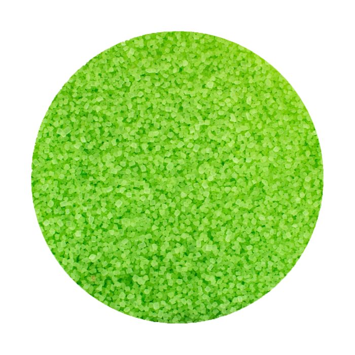 Lime Green Sanding Sugar, 90g - Lumea - Image 2