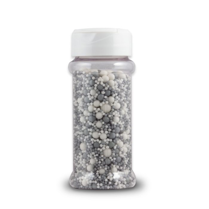 White-Silver Sprinkle Mix, 80g - Lumea - Image 2