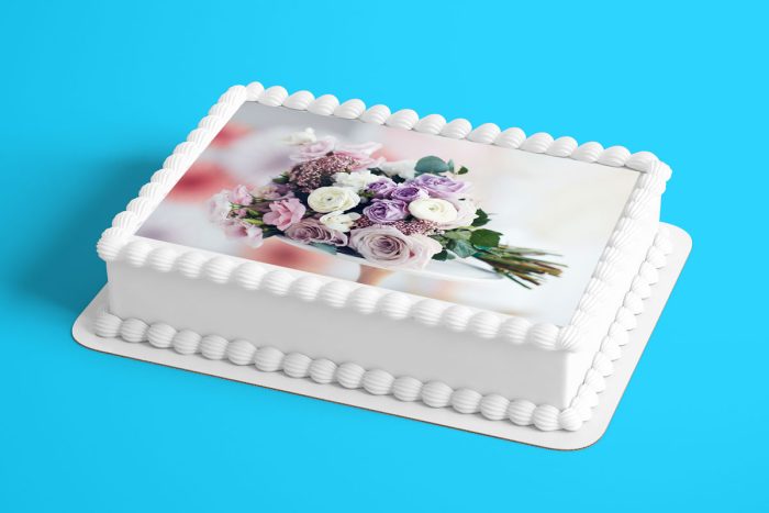Bouquet of Flowers model 1 Wafer Sheet - Lumea - Image 2