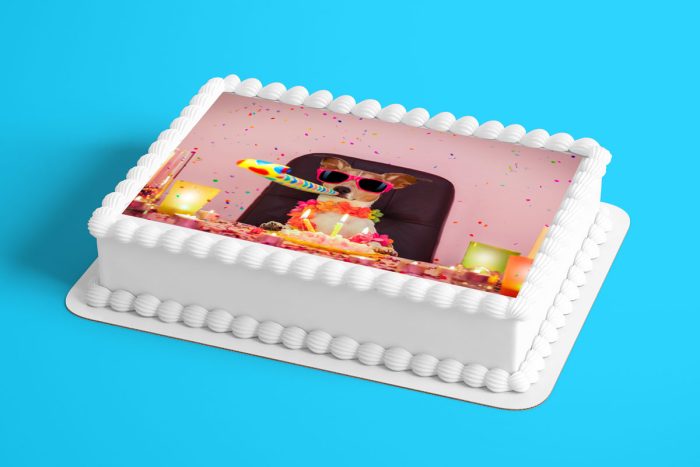 Birthday Dog Wafer Sheet - Lumea - Image 2