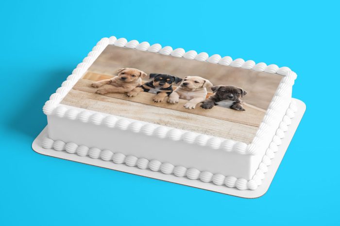 Puppies Wafer Sheet - Lumea - Image 2