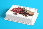 Bouquet of Flowers and Chocolate model 1 Wafer Sheet - Lumea - Image 2