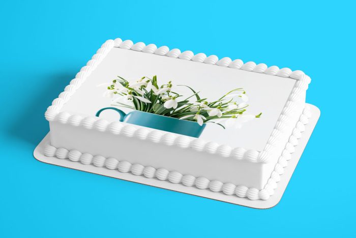 Snowdrops Wafer Sheet - Lumea - Image 2