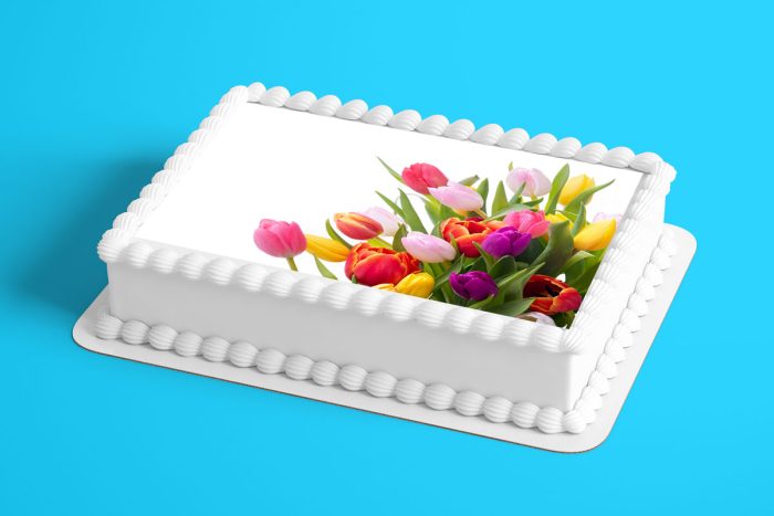 Bouquet of Tulips model 4 Wafer Sheet - Lumea - Image 2