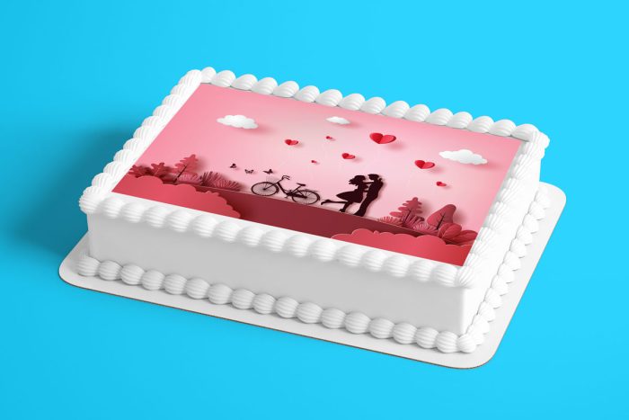 Pink Love Wafer Sheet - Lumea - Image 2