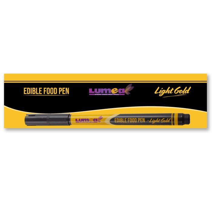 Light Gold Edible Food Pen - Lumea - Image 3