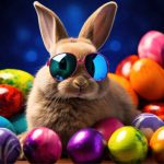 Cool Easter Bunny Wafer Sheet - Lumea