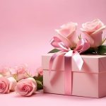 Gift With Flowers Wafer Sheet - Lumea