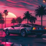 Retro Sunset model 2 Wafer Sheet - Lumea