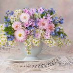 Bouquet of Flowers model 4 Wafer Sheet - Lumea