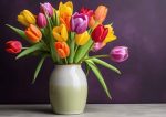 Bouquet of Tulips model 2 Wafer Sheet - Lumea
