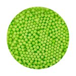 Lime green sugar pearls 5mm, 80g - Lumea - Image 2