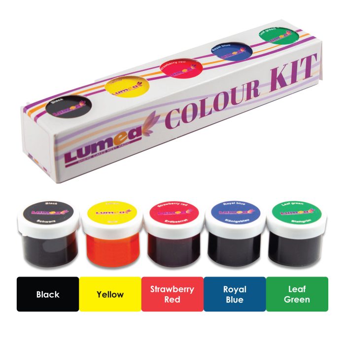 Food Colouring Gel Set, 10g x 5 pcs. - Lumea - Image 2