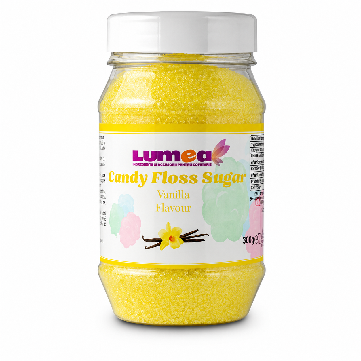 image00001 Vanilla flavoured Candy Floss Sugar, 300g - Lumea - Image 1