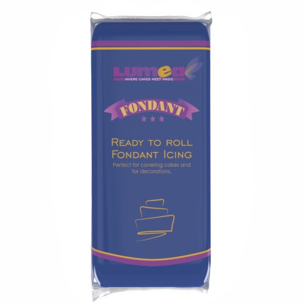 Indigo Blue fondant, 1kg - Lumea