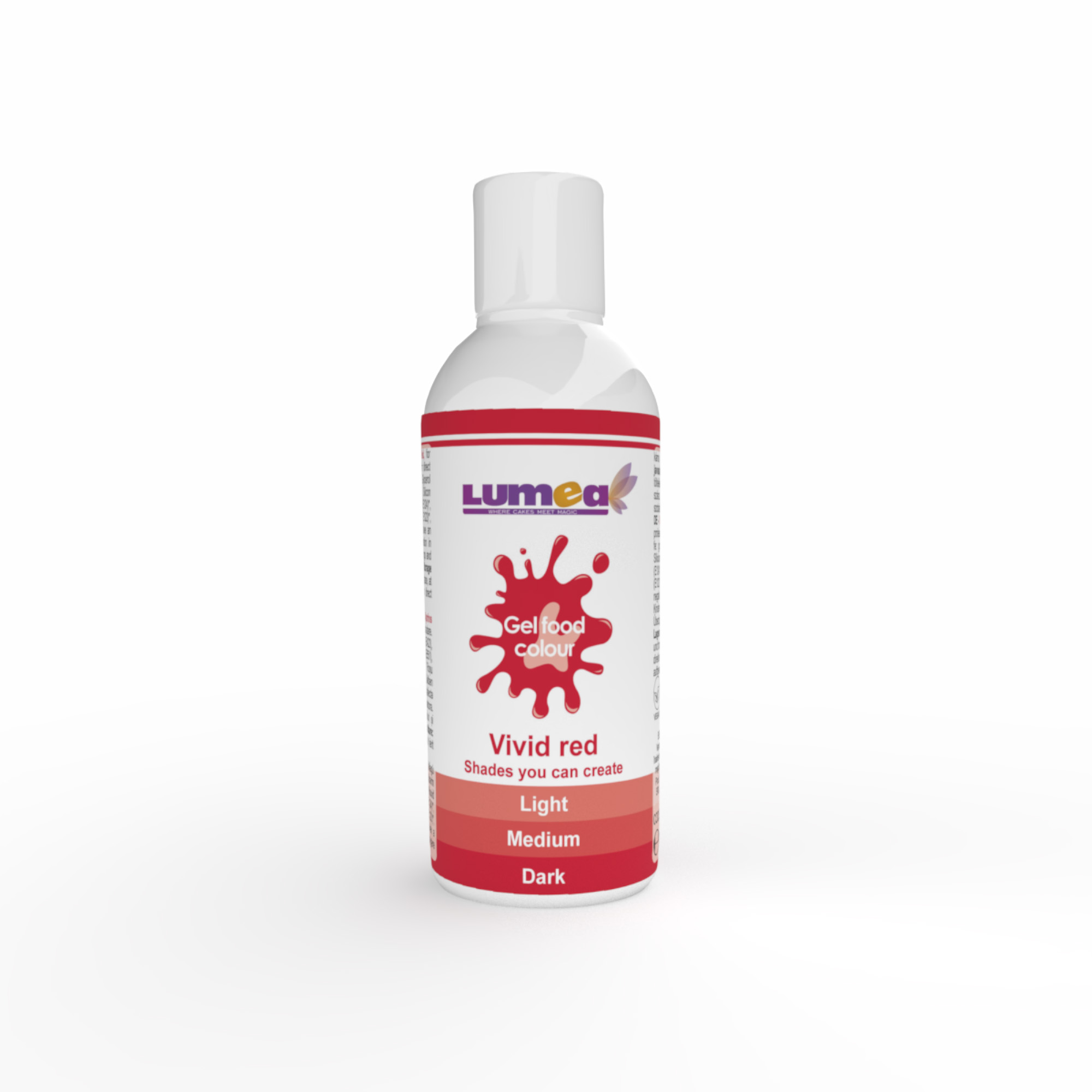 LCP-013_-_Vivid_Red-Camera Vivid Red gel food colour, 200g - Lumea - Image 1