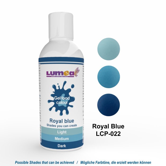 Royal Blue gel food colour, 200g - Lumea - Image 2