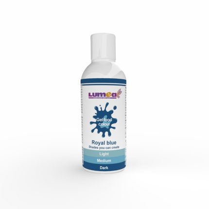 Royal Blue gel food colour, 200g - Lumea