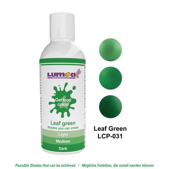 Leaf Green gel food colour, 200g - Lumea - Image 2
