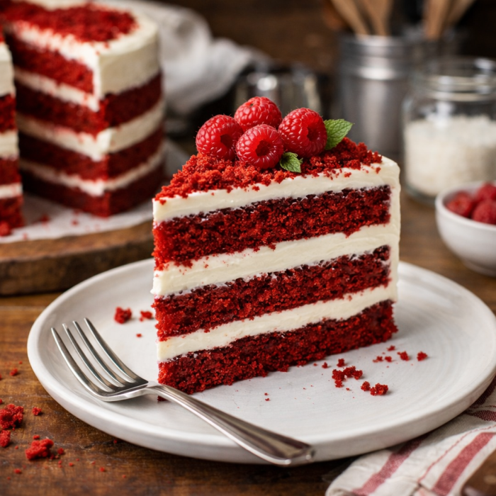 Red Velvet Sponge Cake Mix, 500g - Lumea - Image 3