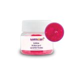 Edible Iridescent Rose/Pink flakes for sequin cake, 15g - Lumea