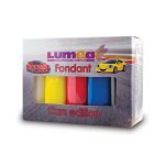 Cars fondant mix, 100g x 5 pcs. - Lumea