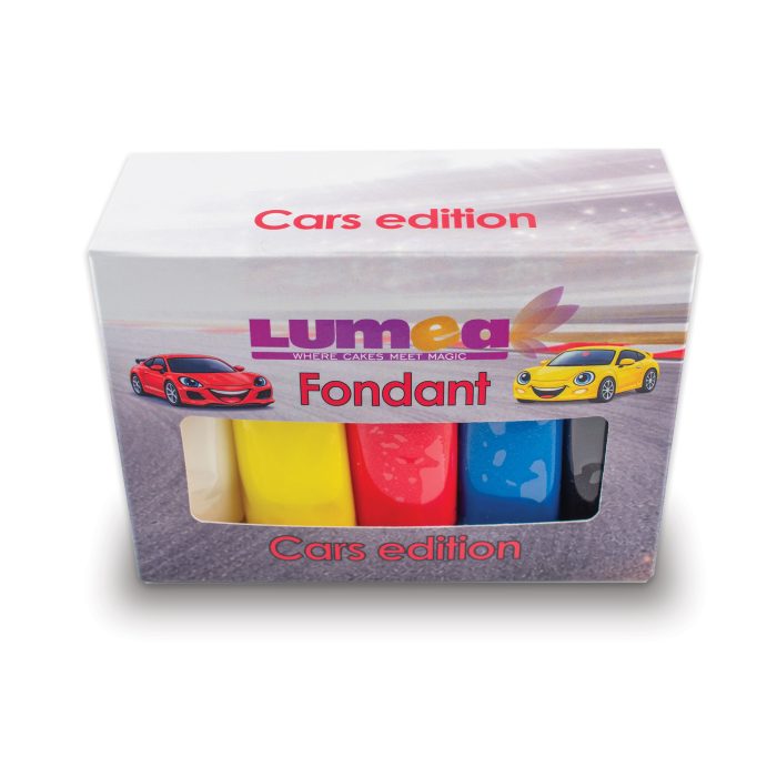 Cars fondant mix, 100g x 5 pcs. - Lumea - Image 8