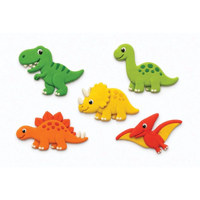 Dino fondant mix, 100g x 5 pcs. - Lumea - Image 3