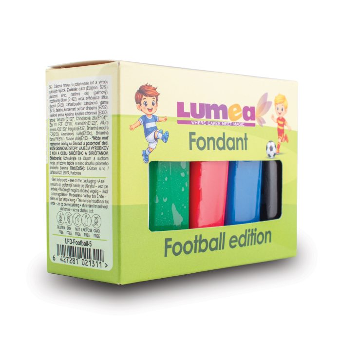Football fondant mix, 100g x 5 pcs. - Lumea - Image 5