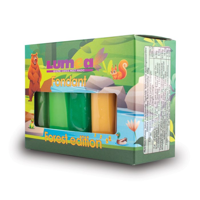 Forest fondant mix, 100g x 5 pcs. - Lumea - Image 6