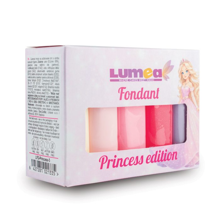Princess fondant mix, 100g x 5 pcs. - Lumea - Image 6