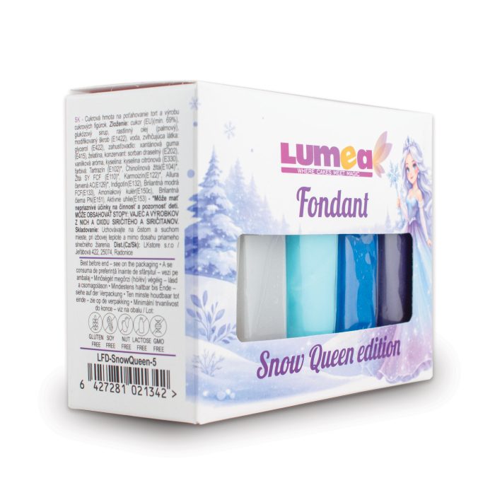 Snow Queen fondant mix, 100g x 5 pcs. - Lumea - Image 7