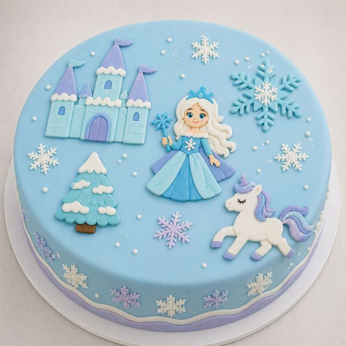 Snow Queen fondant mix, 100g x 5 pcs. - Lumea - Image 2
