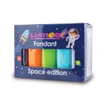 Space fondant mix, 100g x 5 pcs. - Lumea