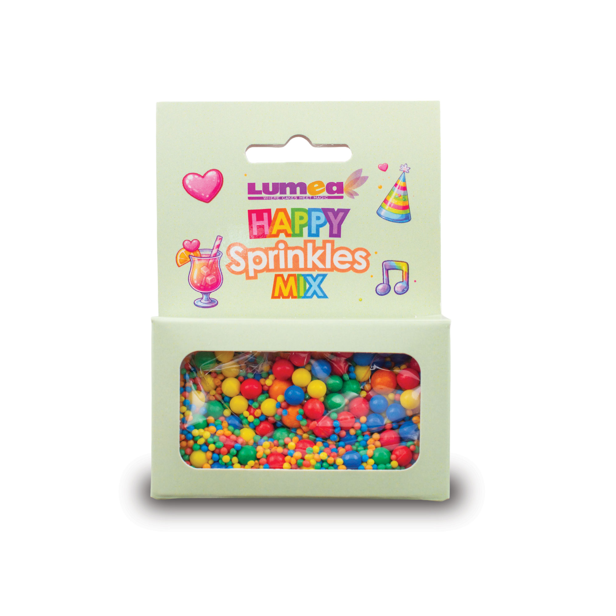 Happy1 Happy Sprinkle Mix, 40g - Lumea - Image 1