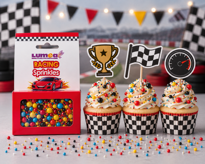 Racing Cars Sprinkle Mix, 40g - Lumea - Image 2